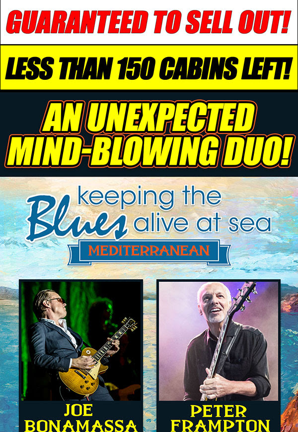 Sail the Mediterranean with Joe and friends this fall - get your room now!