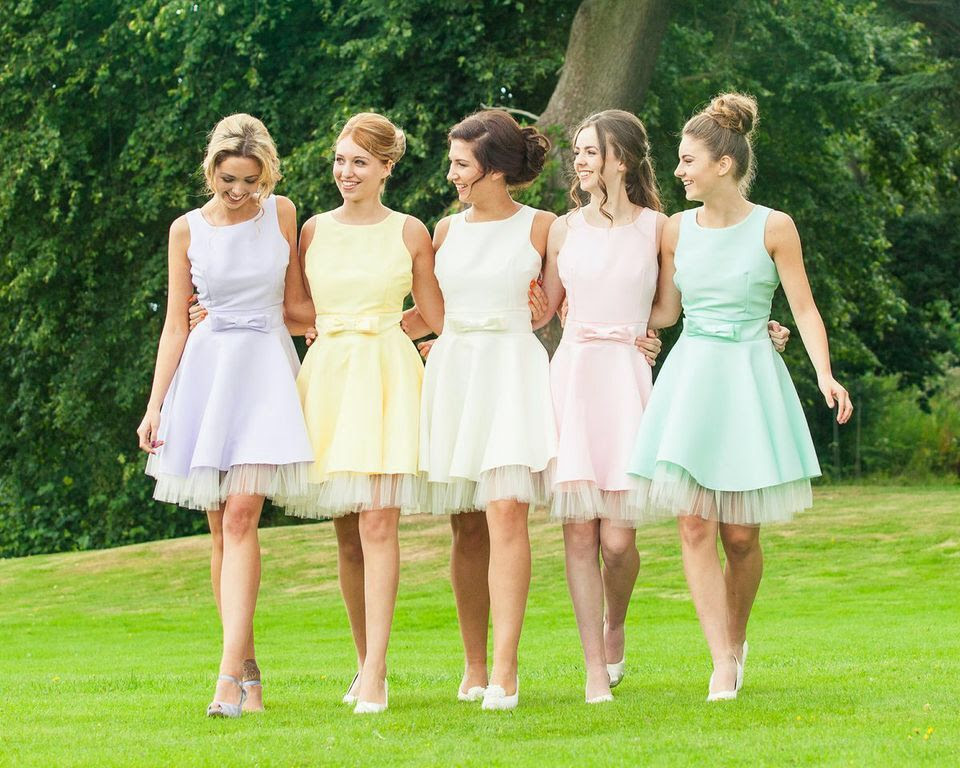 Image result for Pastel hues in girls dresses