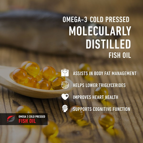 Omega-3 Cold Pressed Fish Oil strength genesis