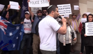 Australians rally for Tommy Robinson and freedom of speech