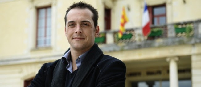 Le maire Front national du Pontet, Joris Hébrard.