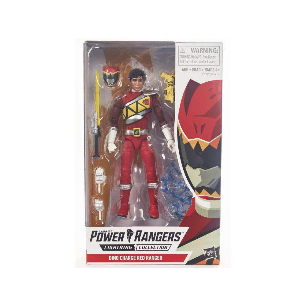 Image of Power Rangers Dino Charge Lightning Collection Red Ranger