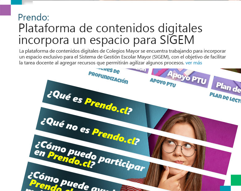 Prendo: Plataforma de contenidos digitales incorpora un espacio para SIGEM