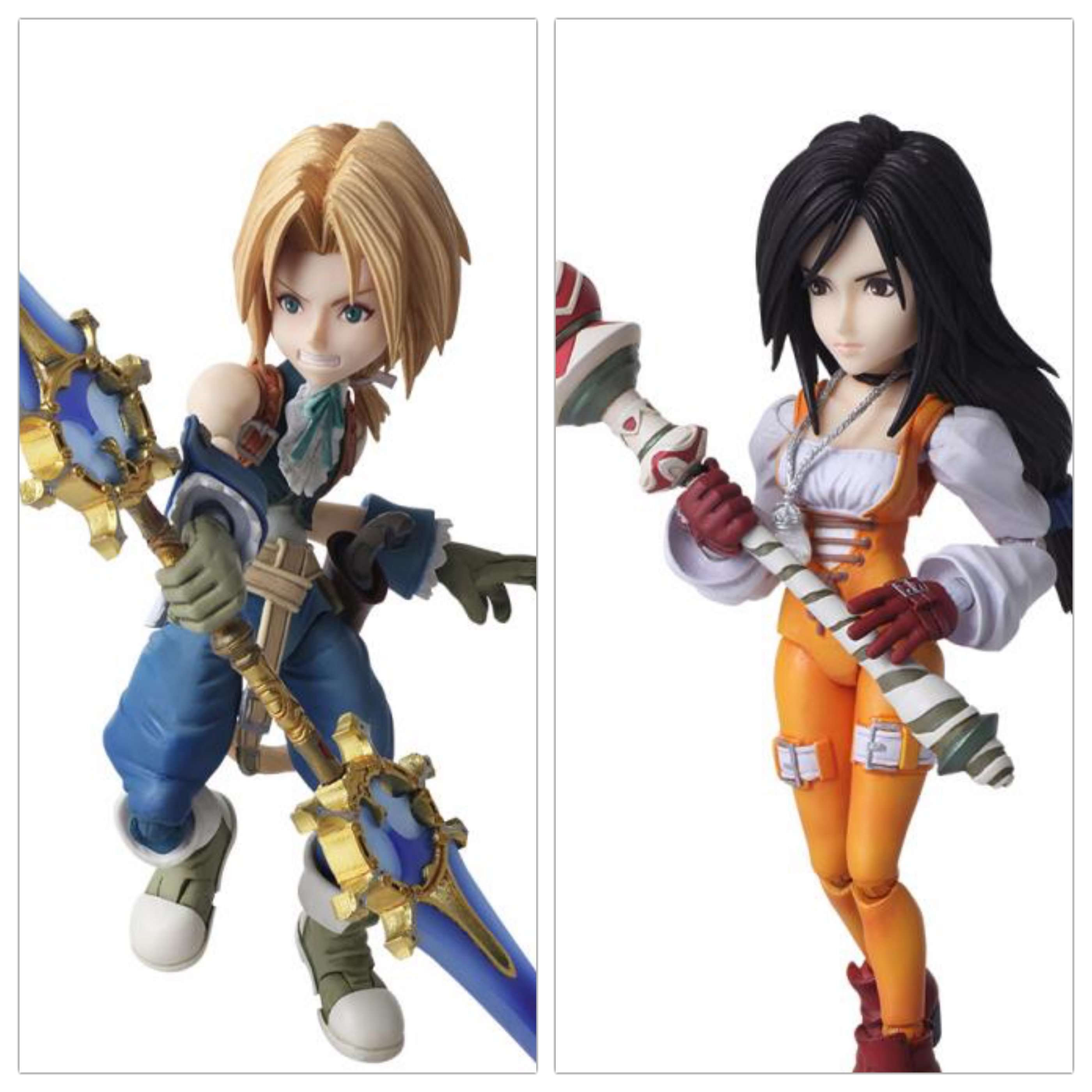 Image of Final Fantasy IX Bring Arts Zidane Tribal & Garnet Til Alexandros XVII Two-Pack - SEPTEMBER 2019