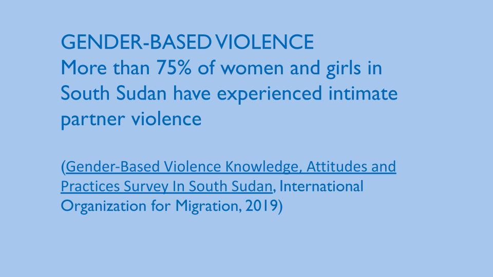 intimate partner violence South Sudan