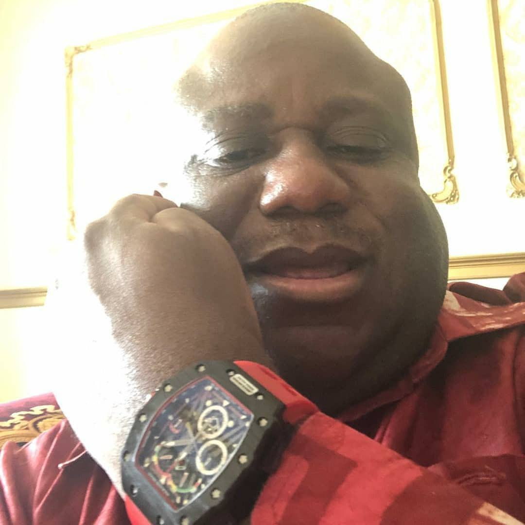 Billionaire businessman, Terry Waya shows off his very expensive watches (photos)