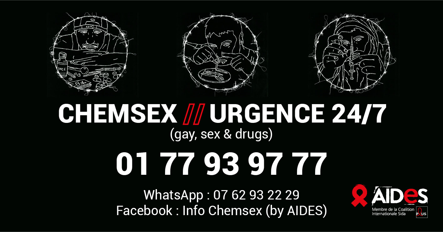 Chemsex urgence AIDES