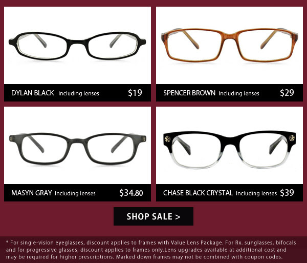 Save Up to 50% OFF On A Wide Selections of Styles + Free Shipping (US) On Orders Over $75 at GlassesUSA.com