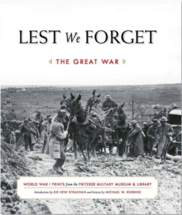 lest we forget book cover