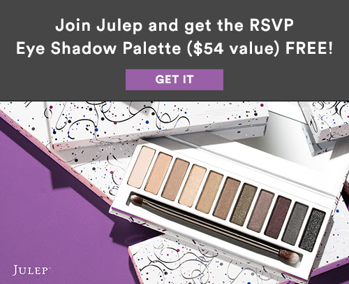 Free Eyeshadow Palette when you join Julep Beauty