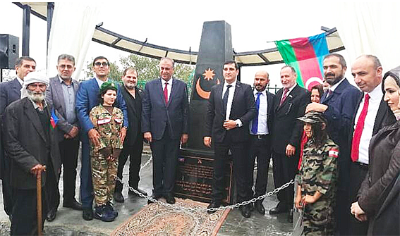 Un monument dédié aux "martyrs de l'Azerbaïdjan" a été installé dans la province septentrionale d'Akkar au Liban.