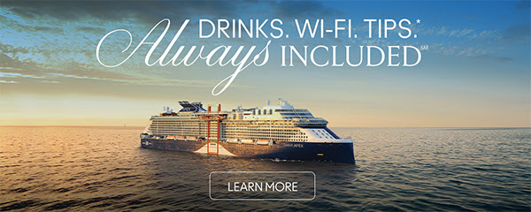 Celibrity cruises ALWAYS INCLUDED