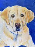 Golden Retriever Acrylic Painting - Posted on Friday, February 27, 2015 by Leslie  Raven