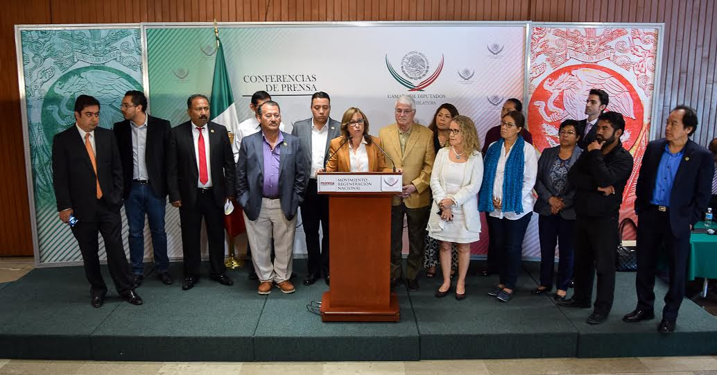 Diputados de MORENA pediran juicio político contra gobernador de Chiapas por represión a magisterio Diputados de MORENA pediran juicio político contra gobernador de Chiapas por represión a magisterio