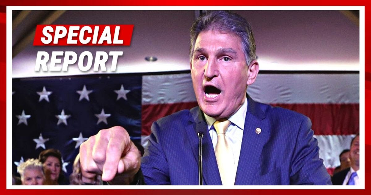 Manchin Blows Up On Liberal Media - The Senator Completely Loses It