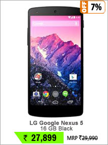 LG Google Nexus 5 16 GB Black