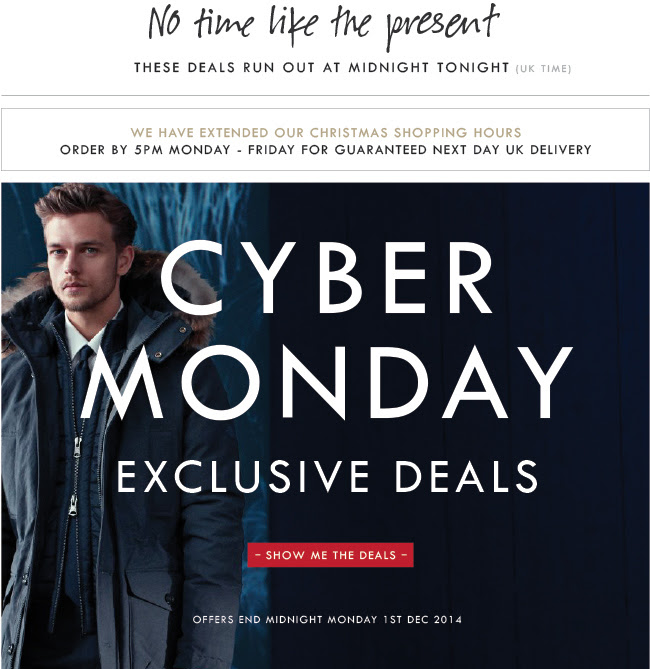 Cyber Monday - Exclusive Deals