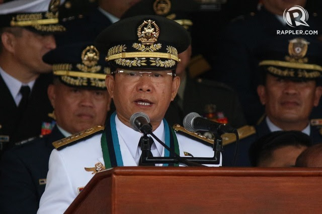 ANOTHER GENERAL. Outgoing AFP Chief of Staff Eduardo Año will be the new interior secretary. File photo by Rappler