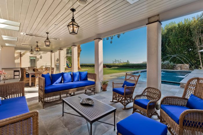 large patio