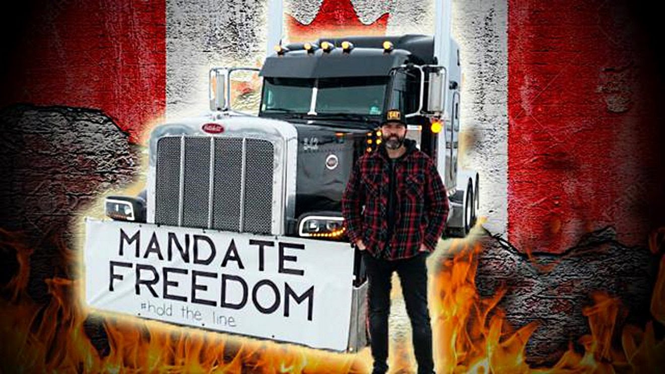 Truckers for Freedom Organize Huge Protest Against Vaccine Mandates & Supply Chain Shortages to Come Truckers-1320x743