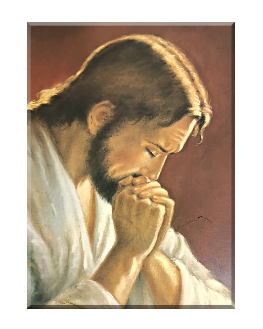 Pan Jezus modlący się - 01 - Obraz religijny :: terrasanta.pl
