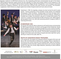 "The Sprit of Hungary" Dance Ensemble