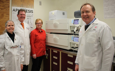 Doctors Near New Blood System Machine