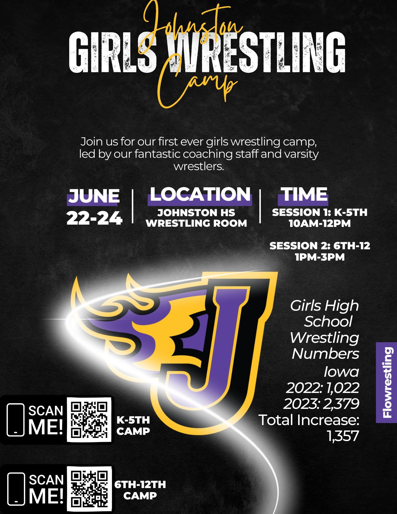 2023 Camps & Events — Wrestle Like A Girl