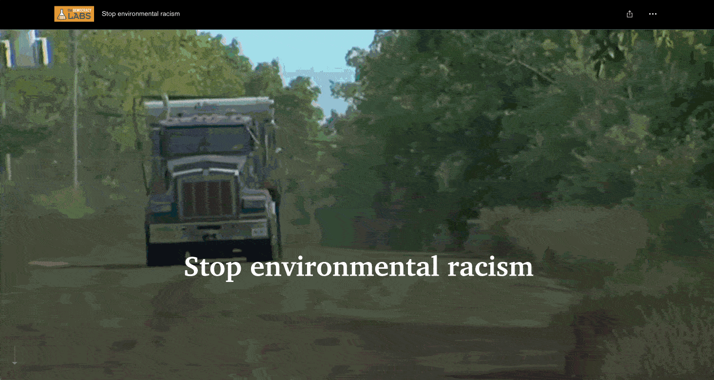 Fight environmental racism