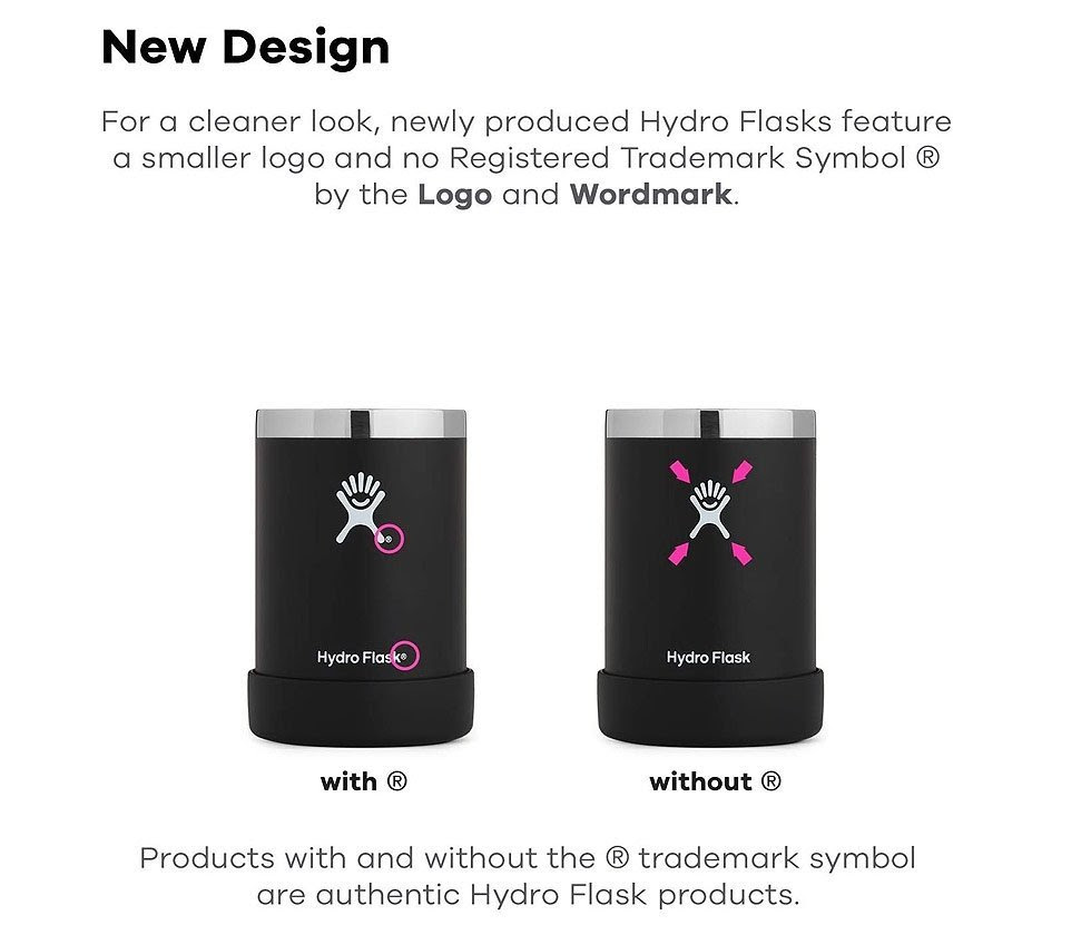 hydro flask logo bez r