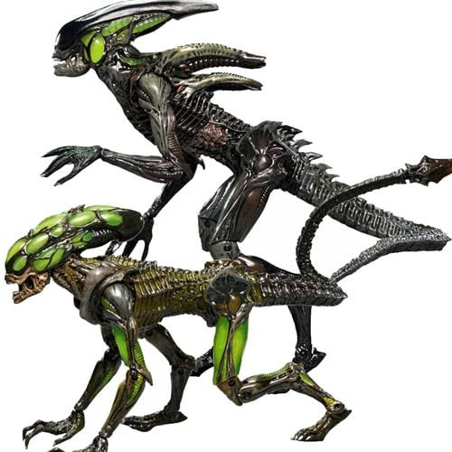 Aliens: Fireteam Elite Burster and Spitter Alien 7-Inch Scale Action Figure Series 2 Set of 2
