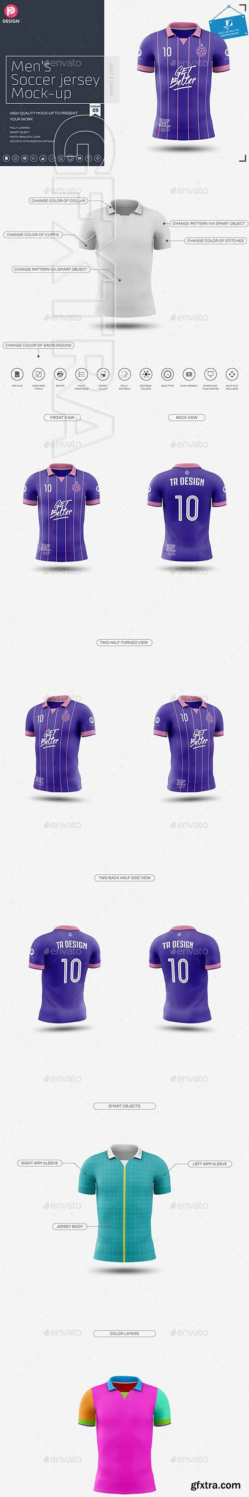 Download Mens Soccer Jersey Mockup Front View Of Polo Shirt Pictures
