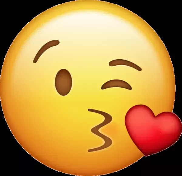 Image result for kiss face emoji