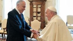 L'udienza del Papa a Ronald Steven Lauder, presidente del Congresso Ebraico Mondiale