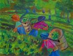 Strawberry Pickers - Posted on Wednesday, February 4, 2015 by Sonia Rumzi
