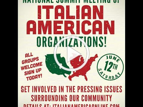 The 2nd National Italian American Summit Meeting (NIAS Two)