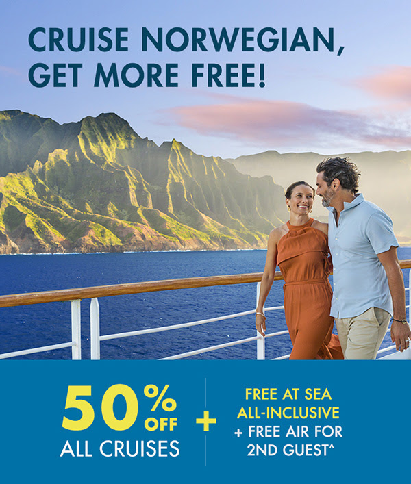 NCL Cruises free Airfare