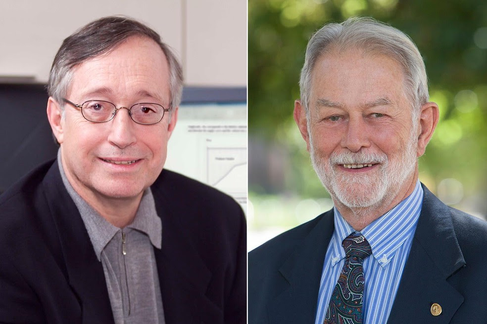 Nobel de Economia 2020 vai para Paul Milgrom e Robert Wilson — Foto: Reprodução/Twitter/Universidade de Stanford/G1