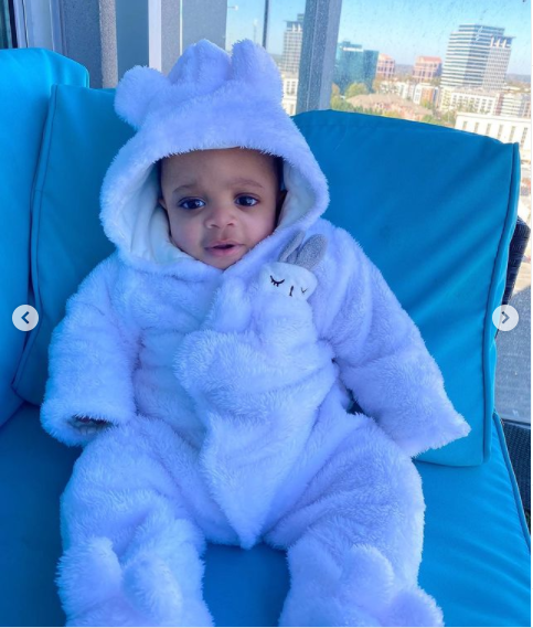  BBNaija star, Nina shares new photos of her son Denzel  