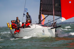 J/111 British Soldier sailing RORC Round Britain & Ireland race