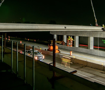 I-69 Southport Road beam set