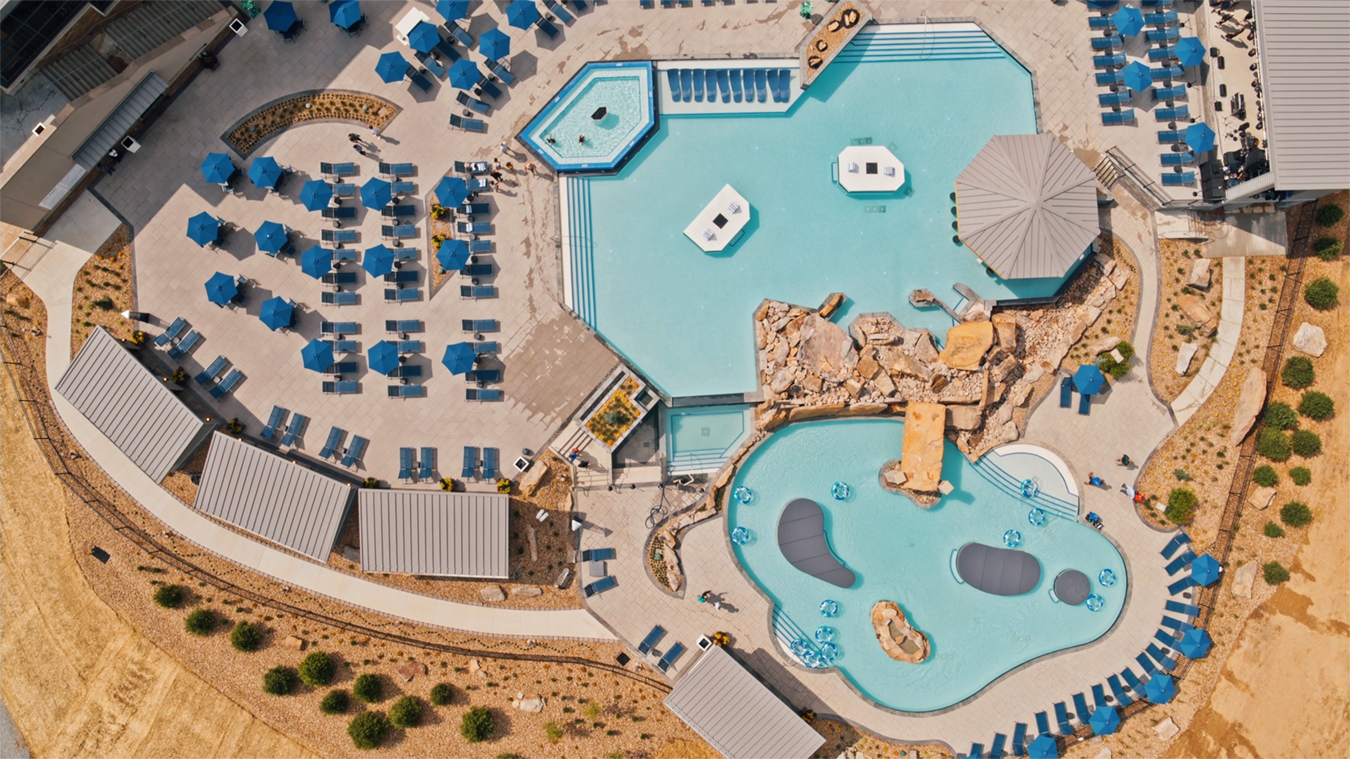 An aerial view of a resort

Description automatically generated with medium confidence
