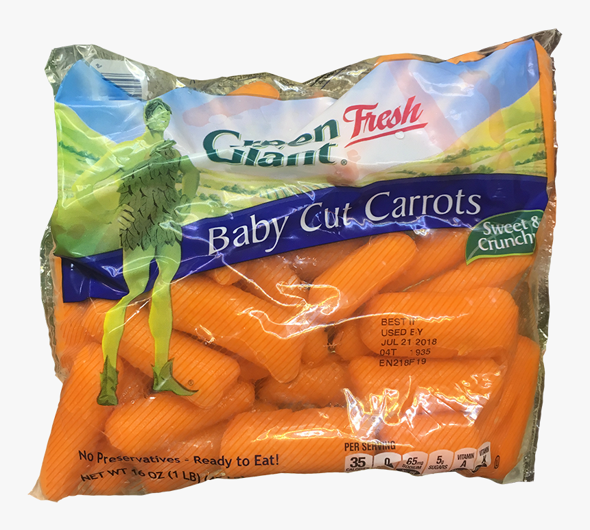 Baby Cut Carrots Bag Baby Carrot, HD Png Download kindpng