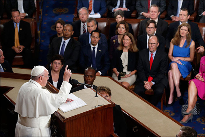 pope francis congress