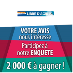 2000€ à gagner en donnant votre avis !