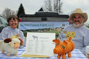 Golden Fleece Farm offers soy-free organic eggs and many cuts of lamb. 