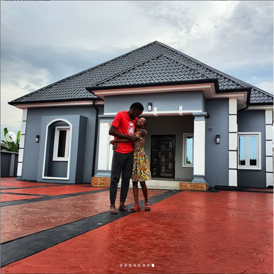 Kid comedienne, Emmanuella unveils the new house she built for her mum (photos)