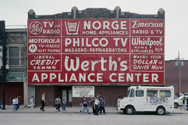 Former Werth's Appliance Center, State Street, Hammond, IN., 2000