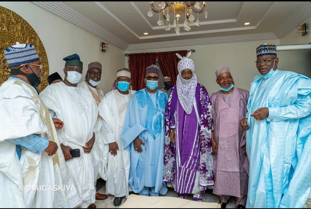 Photos from the wedding fatiha of Bashir El-Rufai, son of Kaduna state governor