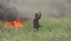 “Palestinian” protesters throw stones and Molotov cocktails at IDF, media blames Israelis when they respond